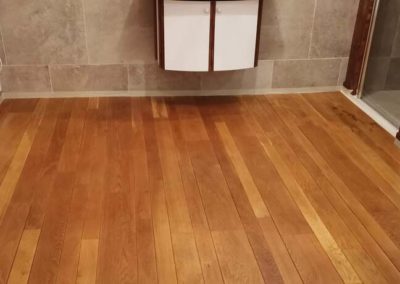 Pose de parquet à Nyon