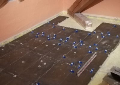 Pose de carrelage salle de bain